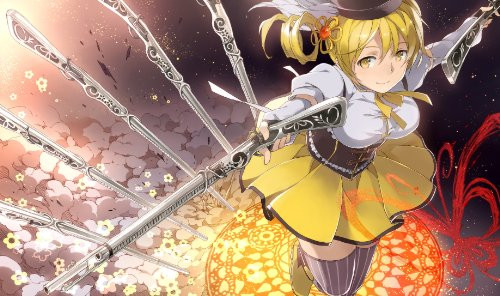 HiddenSupplies.com Madoka Yellow Dress Playmat