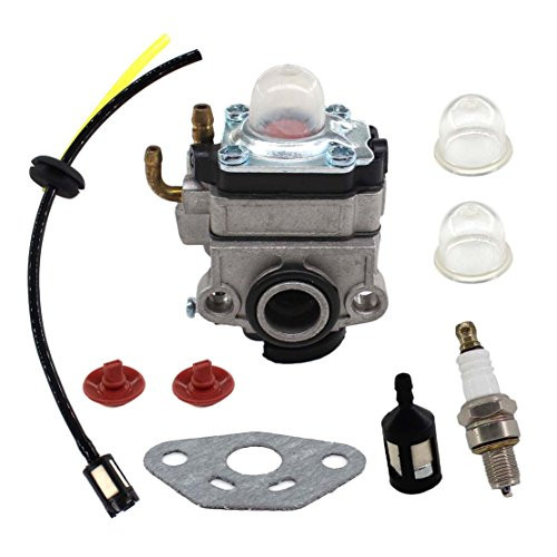 USPEEDA Carburetor for Tanaka Series TBC-225 TBC-225C TBC-230 TBC-230B Trimmer 6690512 Spark Plug Fuel Line Primer Bulb