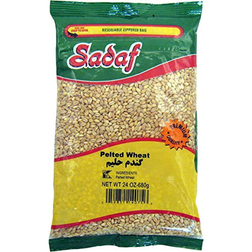 Sadaf Pelted Wheat 24 oz. Yellow