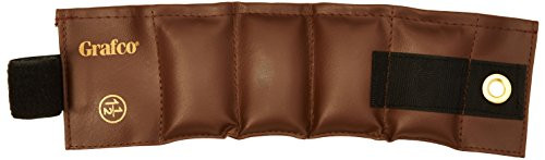 Grafco 1893 Exercise Weight 1-1/2 lb. -0.68 Kg- Dark Brown