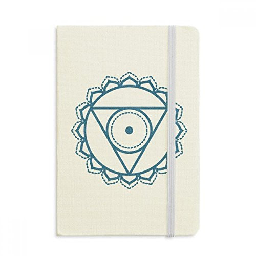 Totem Flower Geometry Circle Symbol Notebook Official Fabric Hard Cover Classic Journal Diary