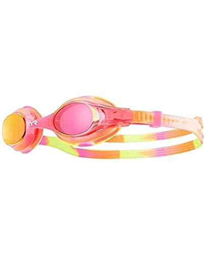 TYR Swimple Tie Dye Mirrored Yellow/Pink One Size