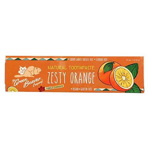 Green Beaver 75 Milliliter Zesty Orange Toothpaste