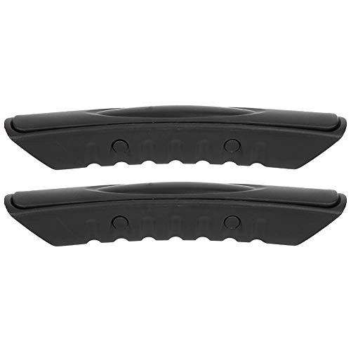 Heitune 2PCS Black Kayak Boat Side Mount Carry Handle Waterproof Wear Resistant Canoe Accessory