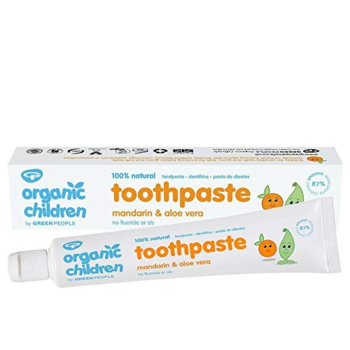 The Green People Company 50ml Organic Fruity Kids Mandarin Toothpaste