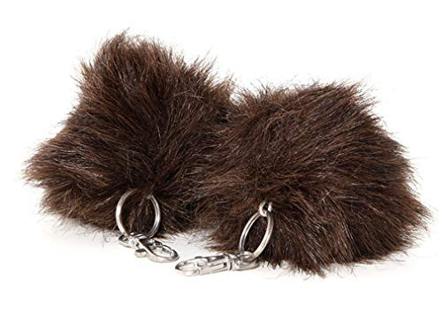 Star Trek Plush Tribble Key Chain - Dark Brown Cave Tribble