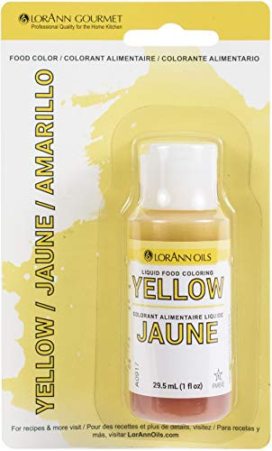 Liquid Food Color 1oz-Yellow