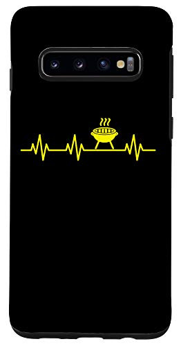 Galaxy S10 BBQ Grill Master Lifeline Heartbeat Heart Love Gift Case