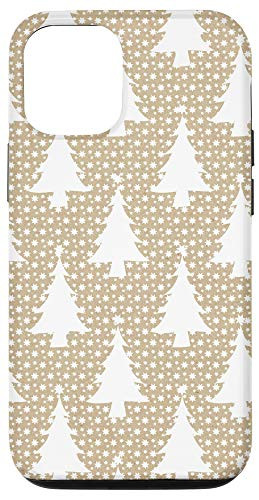 iPhone 12/12 Pro Tree Snowflake Paper Craft Elegant Fancy Christmas Winter Case