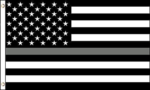 3x5 USA Thin Gray Line American Correction Officer Law Enforcement Flag 3ft x 5 ft House Banner Grommets Double Stitched Fade Resistant Premium Quality 2-04-D 3x5 USA Thin Gray Line American Correction Officer Law Enforcement Flag 3ft x 5 ft House Banner Grommets Double Stitched Fade Resistant Premium Quality 2-04-D