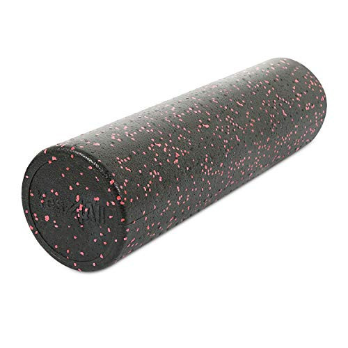 Yes4All 18 Inch Foam Roller/Back Roller High Density Foam Rollers EPP Round Foam Roller for Physical Therapy and Exercise -Red Speckled- Yes4All 18 Inch Foam Roller/Back Roller High Density Foam Rollers EPP Round Foam Roller for Physical Therapy and Exercise -Red Speckled-