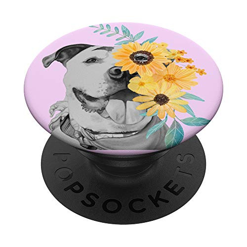 Pitbull Mom PopSockets PopGrip Swappable Grip for Phones  and  Tablets