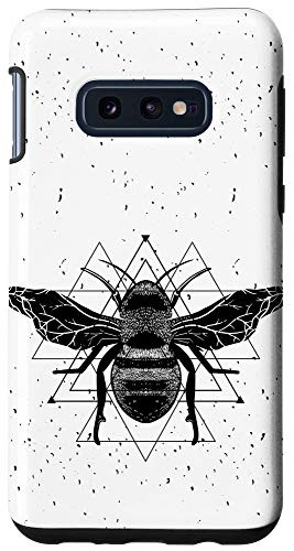 Galaxy S10e Occult Geometric Bee Witchcraft Black-Craft Phone Case