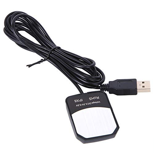 Support DGPS USB Interface Mini Size DC 3.3V-5V GPS Receiver Antenna Module High Reliability 10Hz GPS Navigation Module for Vehicle Navigation Electrical