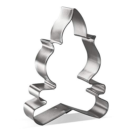 Campfire Cookie Cutter 4 in B1568 - Foose Cookie Cutters - USA Tin Plate Steel Campfire Cookie Cutter 4 in B1568 - Foose Cookie Cutters - USA Tin Plate Steel