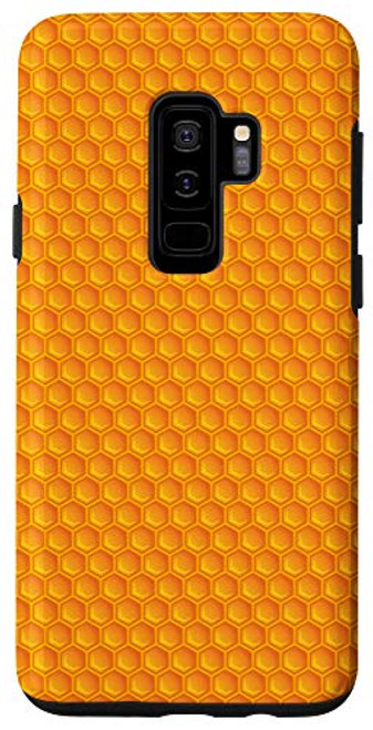 Galaxy S9 Plus Bee Honeycomb Yellow Hexagon Pattern Beekeeper Gift Case Galaxy S9 Plus Bee Honeycomb Yellow Hexagon Pattern Beekeeper Gift Case