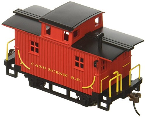 Bachmann Trains Cass Scenic R.R. Bobber Caboose-Ho Scale Bachmann Trains Cass Scenic R.R. Bobber Caboose-Ho Scale