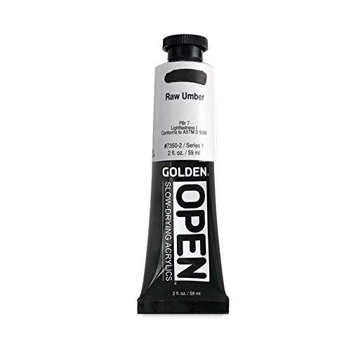 Golden OPEN Acrylic Raw Umber 2oz Tube