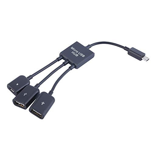 3 in 1 USB OTG Cable Adapter Micro USB Hub USB OTG Adapter for Smartphone PC Laptop Computer HUB Adapter