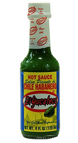 El Yucateco Salsa Picante Habanero Sauce -Green- - Bottle Count 1 - Mexican Sauces / Grab Varieties  and  Flavors