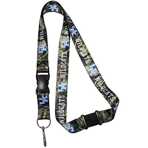 NCAA Kentucky Wildcats Lanyard Mossy Oak Camo Green