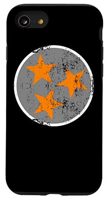 iPhone SE -2020- / 7 / 8 Unique TN Flag Gift Retro Orange and Gray Tennessee State Flag Case iPhone SE -2020- / 7 / 8 Unique TN Flag Gift Retro Orange and Gray Tennessee State Flag Case