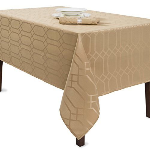 Benson Mills Chagall Spillproof Tablecloth 52X70 Wheat21505
