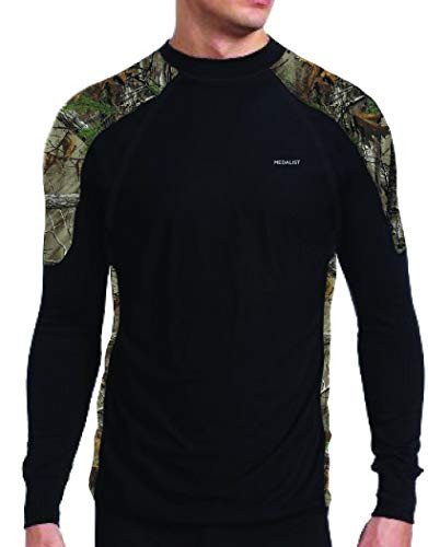 MEDALIST Performance Crew Ls Level-2 Blk/rt Camo M4545RTBLL