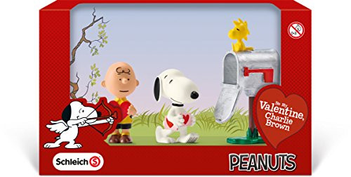 Schleich Peanuts Be My Valentine Charlie Brown Valentine Day Scenery Mini Figure Pack Schleich Peanuts Be My Valentine Charlie Brown Valentine Day Scenery Mini Figure Pack
