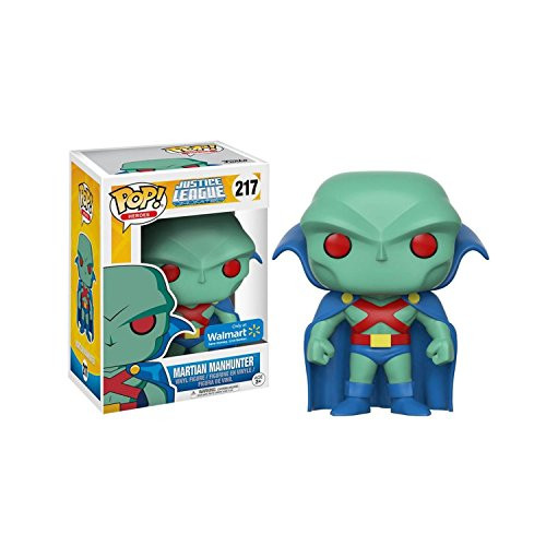 Funko POP! #217 Justice League Unlimited "Martian Manhunter" Walmart Exclusive! Funko POP! #217 Justice League Unlimited "Martian Manhunter" Walmart Exclusive!