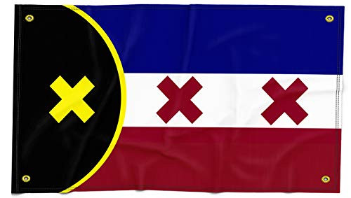 SHELLBOBO Lmanburg Flag Tapestry Dream SMP Lmanberg Flag 2x3 FT Double Stitched Polyester Flag with 4 Gronments