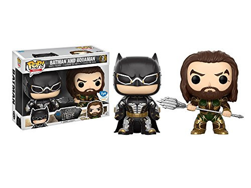 Funko POP Heroes: Batman and Aquaman - DC Justice League - FYE Exclusive (2 Pack)