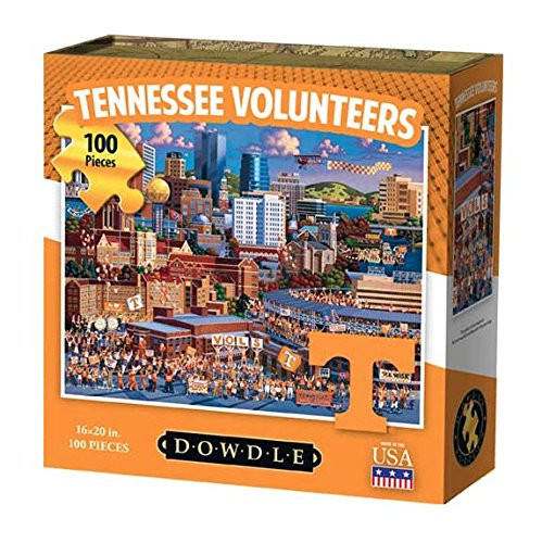 Dowdle Folk Art Tennessee Volunteers Jigsaw Puzzle (100 Piece)