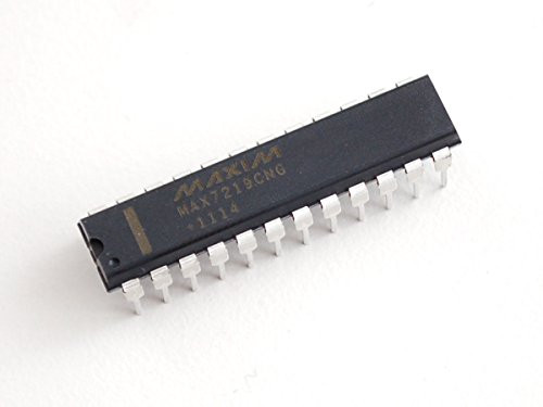 5x MAX7219 LED DISPLAY DRIVER 24-DIP IC LED Matrix Bar Graph