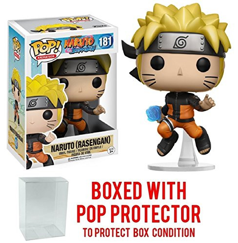 Funko Pop! Anime: Naruto Shippuden - Naruto Rasengan #181 Vinyl Figure (Bundled with Pop BOX PROTECTOR CASE)