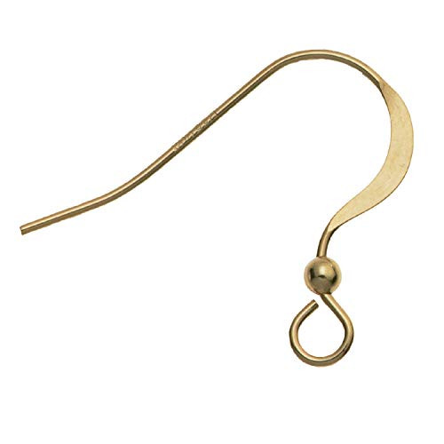 4 pcs 14k Gold Filled Ear Wire Earwires Ball French Hook Earring Connector/Findings/Yellow Gold 4 pcs 14k Gold Filled Ear Wire Earwires Ball French Hook Earring Connector/Findings/Yellow Gold