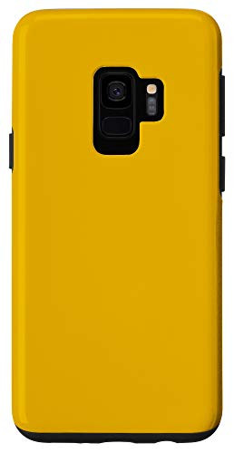 Galaxy S9 Case Full Body Cover Protective Case Mustard Yellow Phone Case