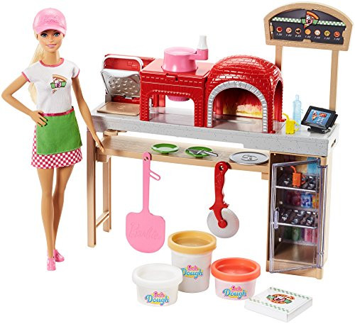 Barbie Pizza Chef Doll and Playset, Blonde