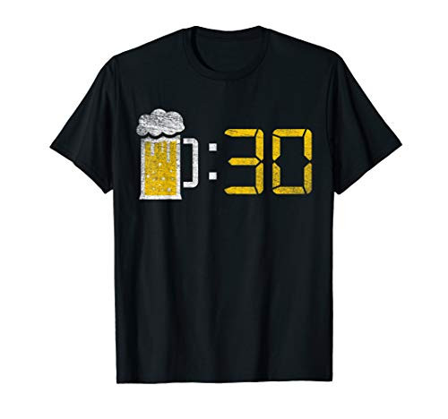 Beer Thirty Funny Drinking Or Getting Drunk Craft Sarcastic T-Shirt