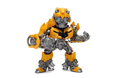 Metalfigs Transformers: the Last Knight Bumblebee (M408) Metals Die-Cast Collectible Toy Figure, Yellow, 4" Metalfigs Transformers: the Last Knight Bumblebee (M408) Metals Die-Cast Collectible Toy Figure, Yellow, 4"