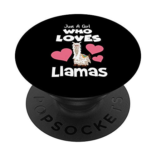 Llamas Clothes Art Farmer Gift Just A Girl Who Loves Llamas PopSockets Grip and Stand for Phones and Tablets Llamas Clothes Art Farmer Gift Just A Girl Who Loves Llamas PopSockets Grip and Stand for Phones and Tablets