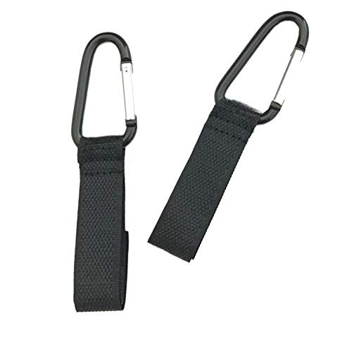 Stroller Clips Stroller Hook Clip 2Pcs Baby Stroller Hook Baby Hanger Baby Bag Stroller Hooks Stroller Accessories Multi Purpose Bag HangerBuckle Hanging Baby Baby Stroller Hook Buckle Self-Adhesive