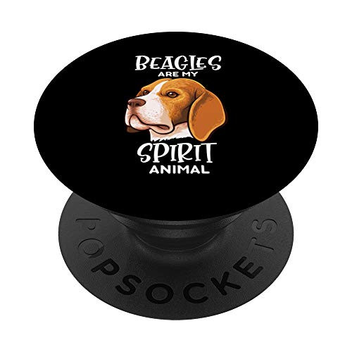 Beagle Are My Spirit Animal Dog Clothes Outfit Gift Beagle PopSockets Grip and Stand for Phones and Tablets