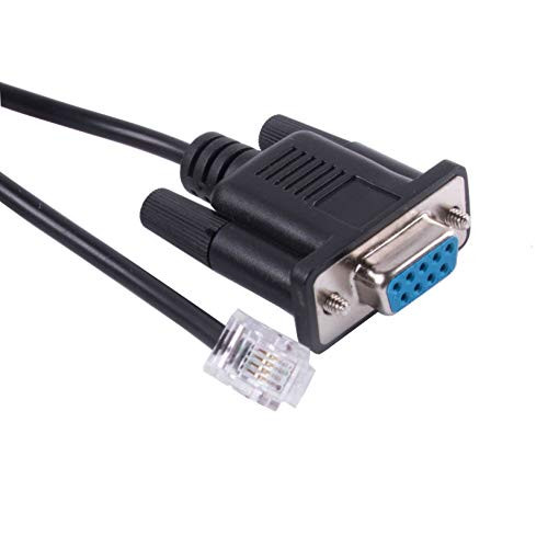 DB9 to RJ11 RJ12 Cable for Skywatcher EQ6 EQ5 HEQ5 EQMOD ASCOM PC to Connect The Synscan HC Upgrade -6ft/180cm DB9 to RJ11/6p4c-