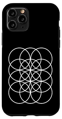 iPhone 11 Pro Aesthetic Eboy Geometric Sacred Geometry Circles Case