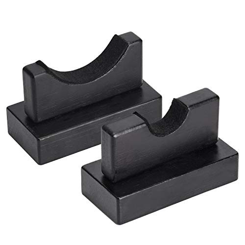 TOBWOLF 2PCS Baseball Bat Display Case Sturdy Baseball Bat Stand Baseball Bat Display Holder Baseball Bat Horizontal Rack Baseball Bat Bracket - Black