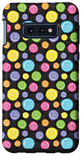 Galaxy S10e Rainbow Circle Pattern Cute Multicolor Colorful Case