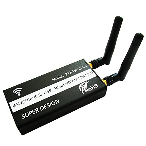 Mini PCI-E to USB Adapter With SIM card Slot for WWAN/LTE Module with SIM 6pin/8pin Card Connector