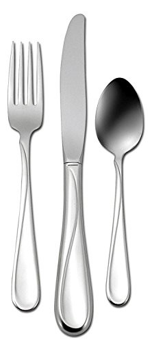 Oneida Flight 12-Piece Stainless Steel Flatware Set, Service for 4