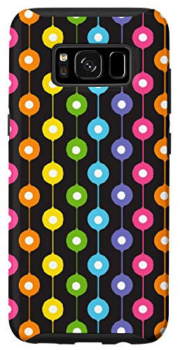 Galaxy S8 Rainbow Circle Pattern Cute Multicolor Colorful Case